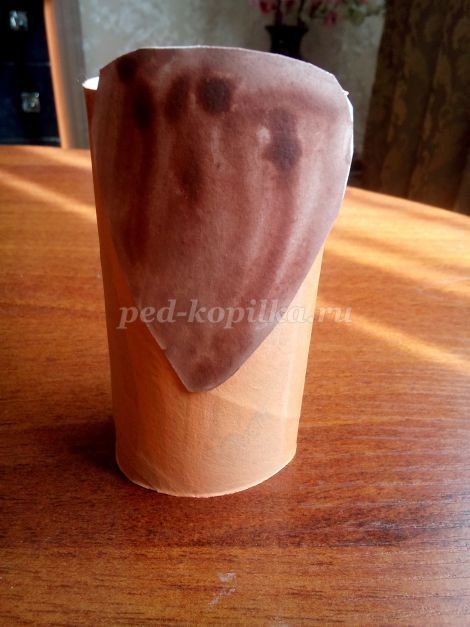 Мышка из рулона туалетной бумаги своими руками Мышка из рулона туалетной бумаги своими руками