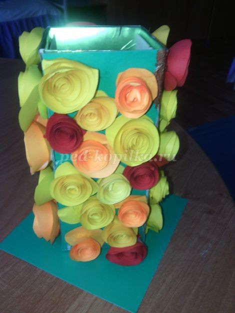 Подставка для карандашей детскими руками: часть 2 Подставка для карандашей детскими руками: часть 2