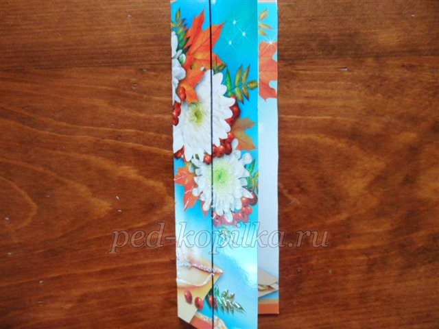 ​Закладки для книг из открыток: часть 1