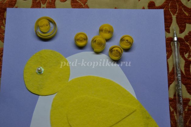 ​Цыплёнок на лужайке: часть 2