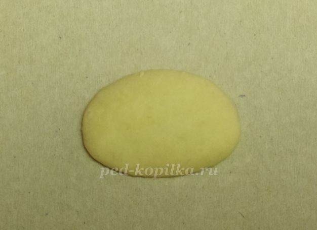 Котик из соленого теста