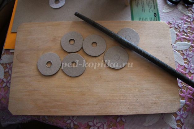 Действующая миниатюра "Весенний пейзаж": мастер-класс, часть 2