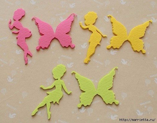 Феечки из фетра или декоративного войлока