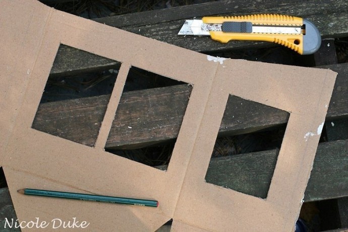 Кукольный домик из картона