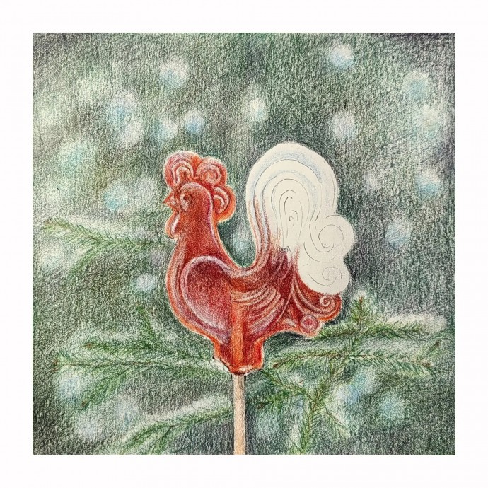 Леденец на палочке "Петушок" Леденец на палочке "Петушок"