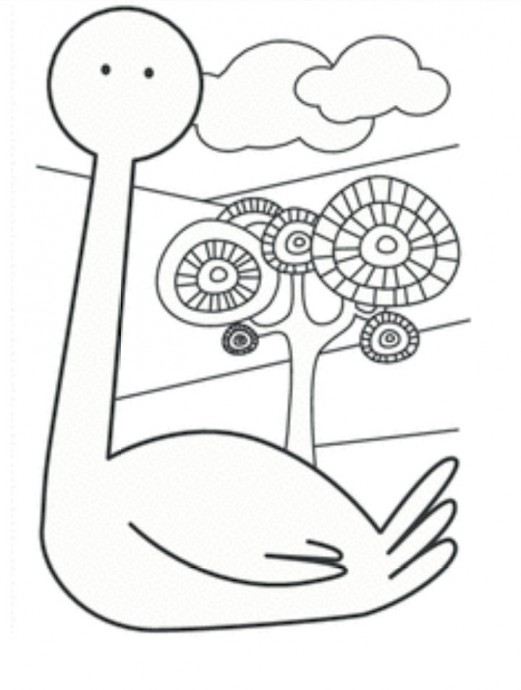 Объемная открытка с аистом Объемная открытка с аистом