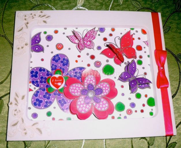 Объёмная аппликация "Вдохновение": часть 3 Объёмная аппликация "Вдохновение": часть 3