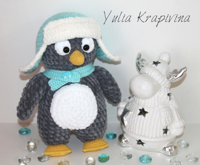 Пингвин из пряжи Пингвин из пряжи