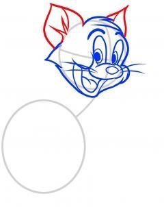 Рисуем кота Тома Рисуем кота Тома