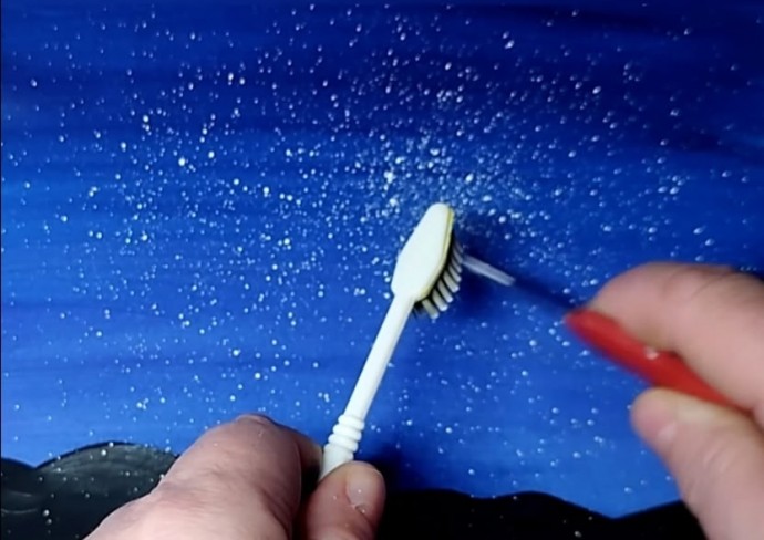 ​Рисование звездопада