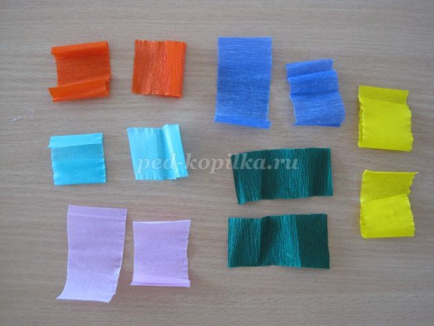 ​Солнышко из одноразовых тарелок: часть 3