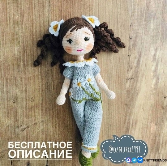 ​Куколка из пряжи