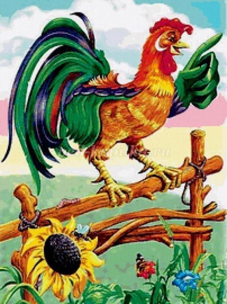 Пластилиновая поделка "Петушок": часть 1