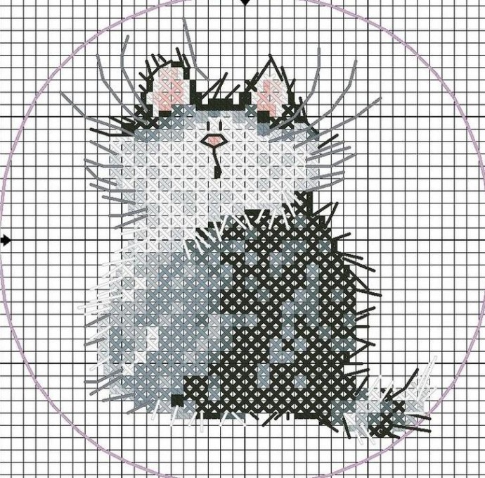 Вышиваем с детьми котов Вышиваем с детьми котов