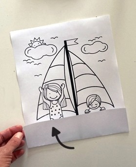 Аппликация на летнюю тему