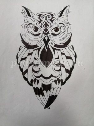 Сова из соленого теста детскими руками Сова из соленого теста детскими руками