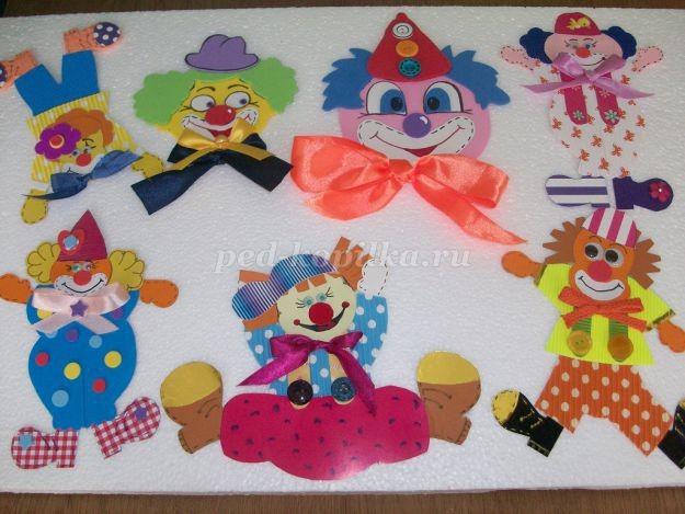 Мастерим с детьми клоунов: часть 3