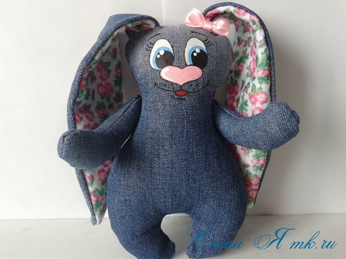 Джинсовый заяц