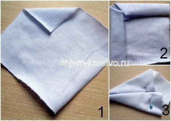 Кукла-оберег из лоскутков