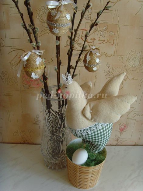 ​Курочка в стиле Тильда: часть 3