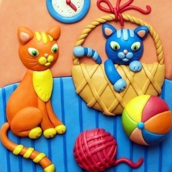 Лепим картины из пластилина: идеи Лепим картины из пластилина: идеи