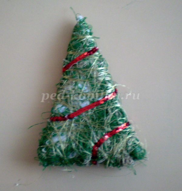 Новогодняя елка детскими руками: часть 2