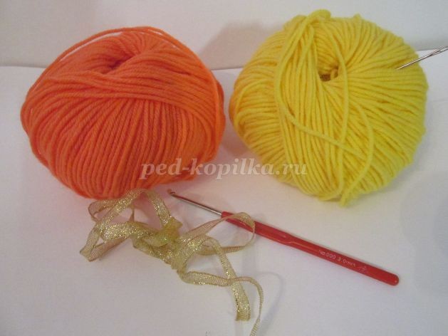 Ёлочная игрушка-колокольчик крючком Ёлочная игрушка-колокольчик крючком