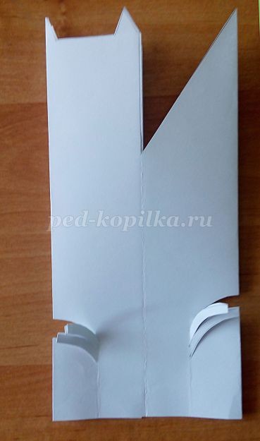 ​Архитектура в бумажной пластике: готический собор в технике "Киригами", часть 2