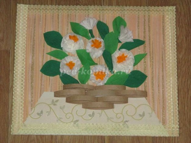 Цветочная картина: часть 3