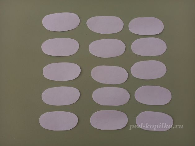 Объёмная аппликация "Подснежники" Объёмная аппликация "Подснежники"