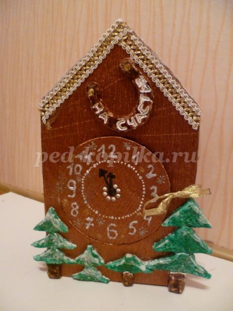 Новогодний сувенир детскими руками: часть 3