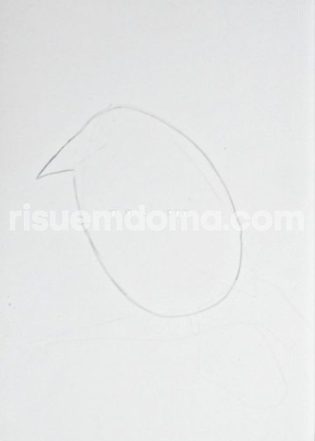 Рисуем с детьми ворону Рисуем с детьми ворону