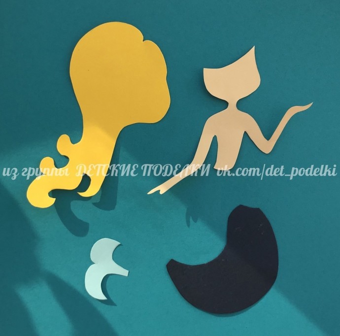 ​Русалочка в раковине