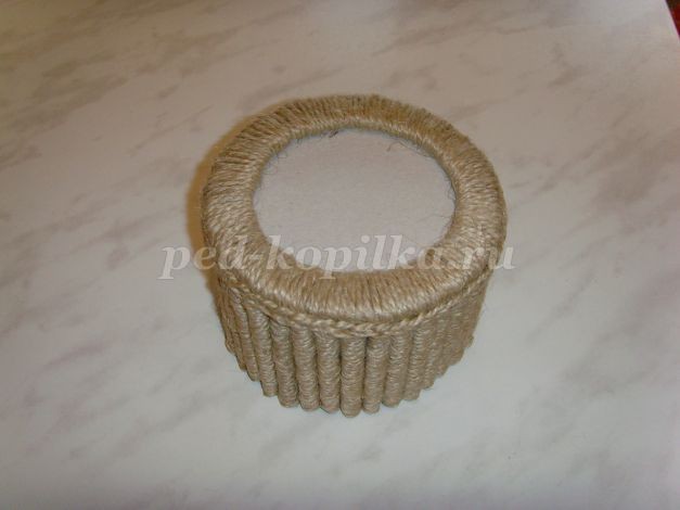 Делаем с детьми колодец из шпагата: часть 1 Делаем с детьми колодец из шпагата: часть 1