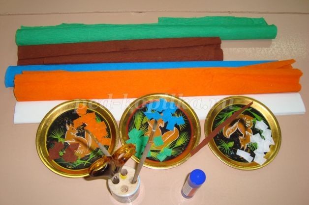 Рябиновый букет в технике торцевания Рябиновый букет в технике торцевания