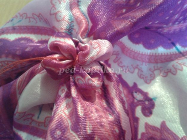 Детская брошь в японской технике "Комоно": мастер-класс, часть 1