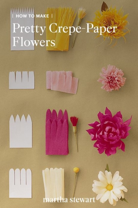 ​Цветы из бумаги