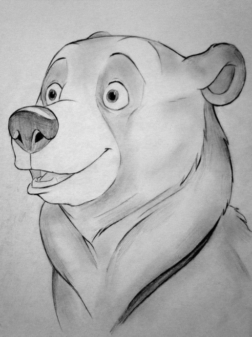 Рисуем медведя