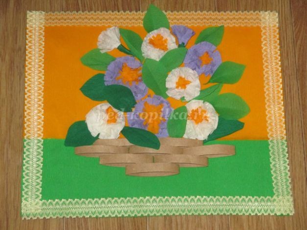 Цветочная картина: часть 3