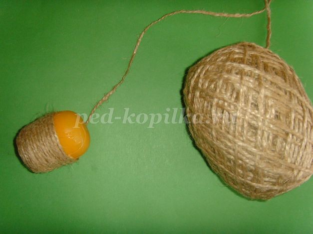 ​Лошадка из шпагата: часть 1