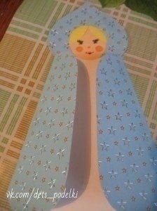 Объёмная снегурочка