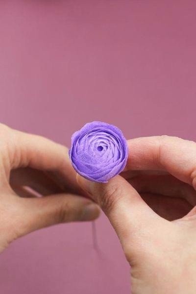 Бумажные цветы: мастер-класс Бумажные цветы: мастер-класс