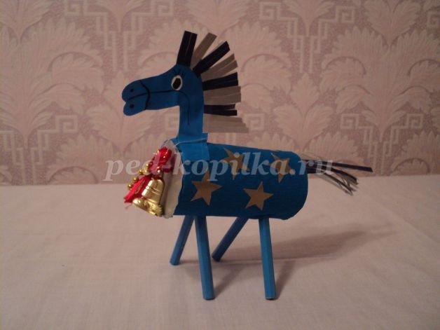 Лошадка детскими руками