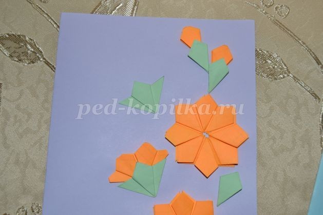 Открытка "Цветы, цветы": мастер-класс, часть 2 Открытка "Цветы, цветы": мастер-класс, часть 2