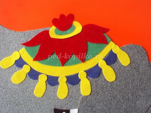 Аппликация из бархатной бумаги "Слонёнок" Аппликация из бархатной бумаги "Слонёнок"