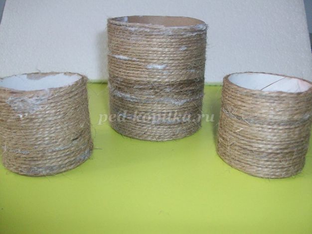 Настольная композиция из природного материала детскими руками: мастер-класс, часть 2