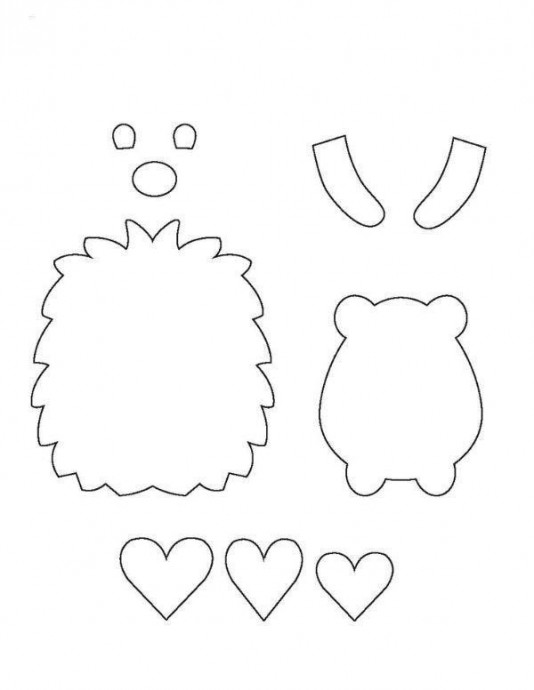 Ёжик из цветной бумаги Ёжик из цветной бумаги