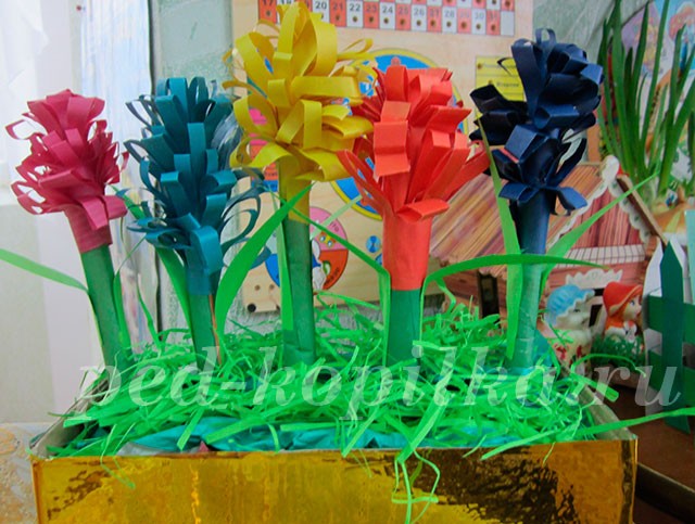 Гиацинт из бумаги: мастер-класс Гиацинт из бумаги: мастер-класс