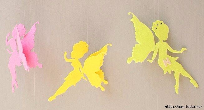 Феечки из фетра или декоративного войлока