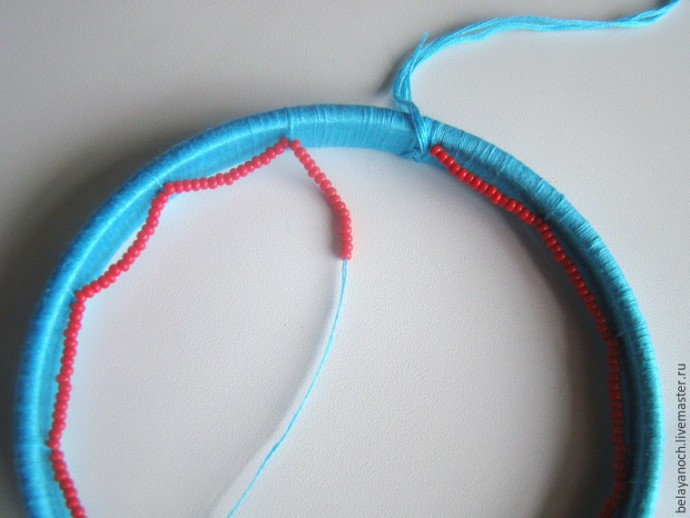 "Ловец снов" с бисером